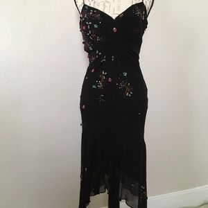 Sue Wong dress, black, beaded